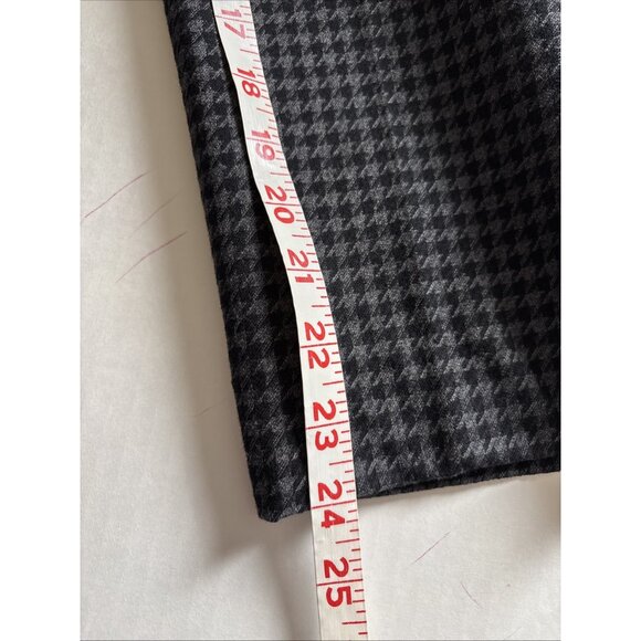 Talbots Gray Chatham Ankle Pants Herringbone Size 12P - Picture 6 of 7